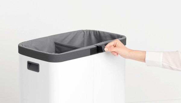 PRÁDELNÍ KOŠ, bílá Brabantia - Koše na prádlo, Online Only