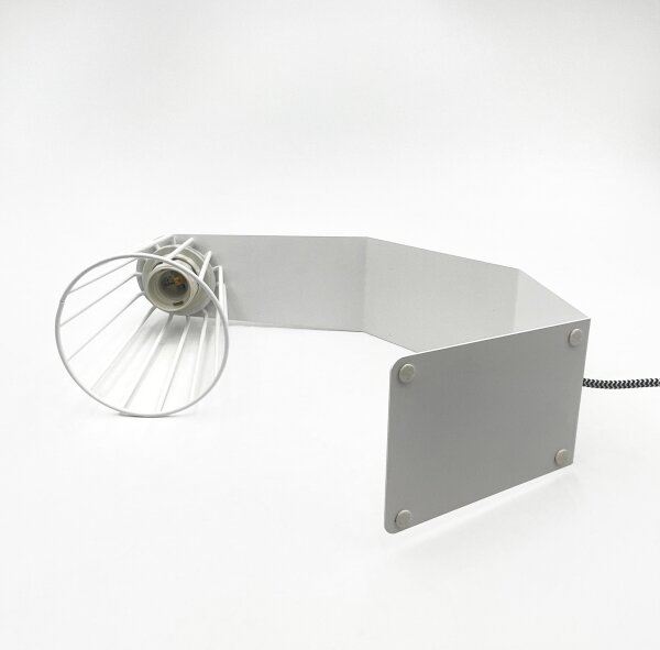 Stolní lampa NANDO 1xE27/15W/230V bílá