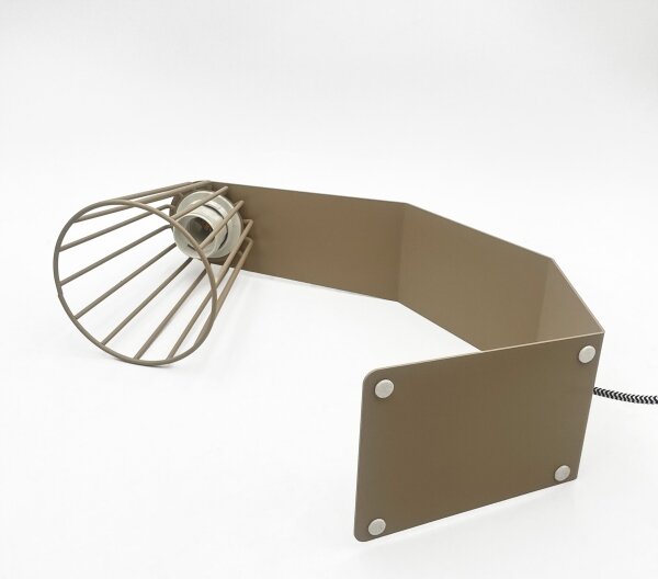 Stolní lampa NANDO 1xE27/15W/230V béžová