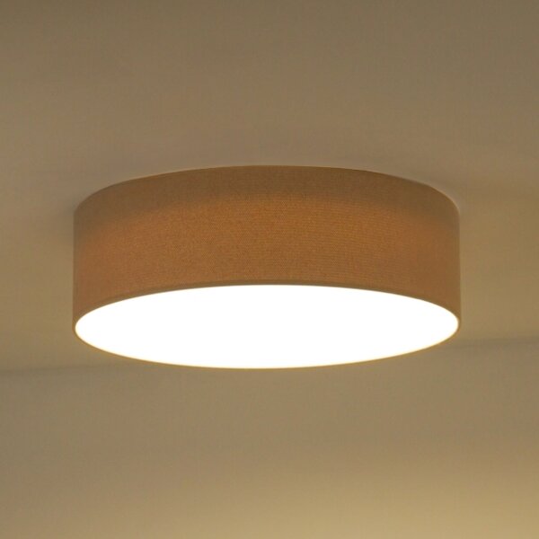 Duolla - LED Stropní svítidlo CORTINA LED/26W/230V pr. 30 cm 4000K béžová