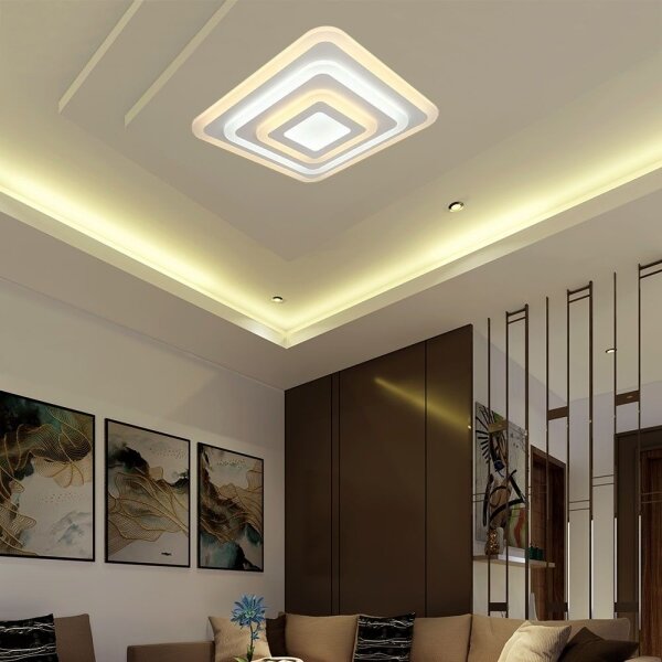 LED Stmívatelné stropní svítidlo LED/77W/230V 3000-6500K + DO