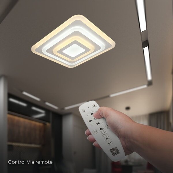 LED Stmívatelné stropní svítidlo LED/77W/230V 3000-6500K + DO