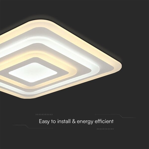 LED Stmívatelné stropní svítidlo LED/77W/230V 3000-6500K + DO