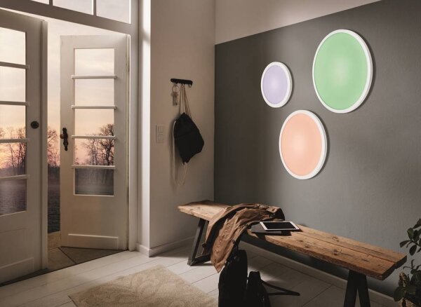 Eglo 97958 - LED RGBW Stropní svítidlo SARSINA-C LED/16W/230V + dálkové ovládání