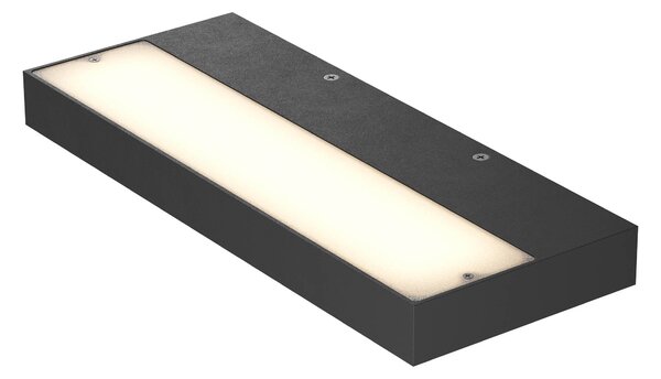 Redo Nástěnné LED svítidlo APEX, 36W, š. 323 mm Barva: Černá