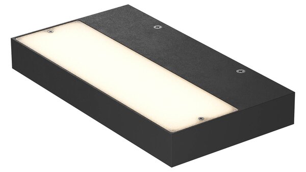 Redo Nástěnné LED svítidlo APEX, 24W, š. 240 mm Barva: Černá