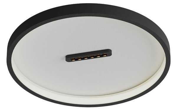 Redo StropnÍ LED svítidlo BUTTON, 37W, Ø 420 mm Barva: Černá