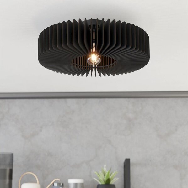 Eglo 900831 - Stropní svítidlo PALOMBAIA 1xE27/40W/230V černá
