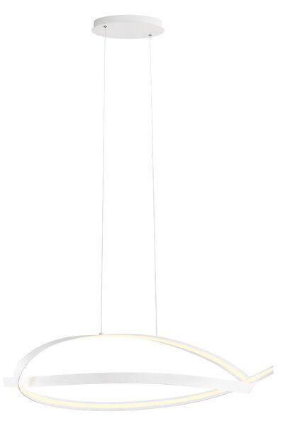 Redo Závěsné LED svítidlo IMPULS š: 1070mm, 38W Barva: Černá