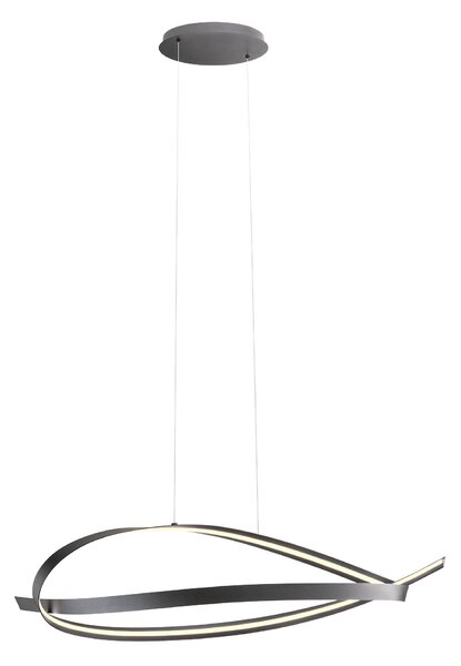 Redo Závěsné LED svítidlo IMPULS š: 1070mm, 38W Barva: Černá