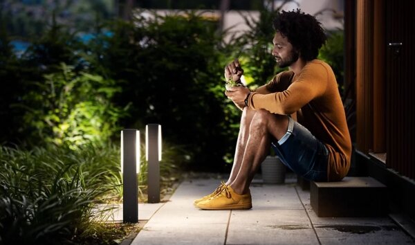 Philips - LED Venkovní lampa STRATOSPHERE LED/3,8W/230V 42 cm 2700K IP44