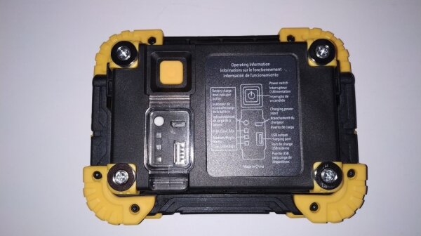Fulgur 34004 - LED Nabíjecí reflektor s power bankou LED/17W/4400 mAh IPX4