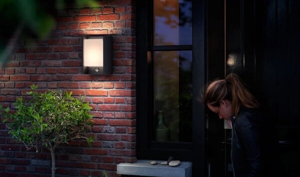 Philips - LED Venkovní nástěnné svítidlo se senzorem ARBOUR LED/3,8W/230V IP44