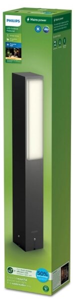 Philips - LED Venkovní lampa STRATOSPHERE LED/3,8W/230V 42 cm 2700K IP44
