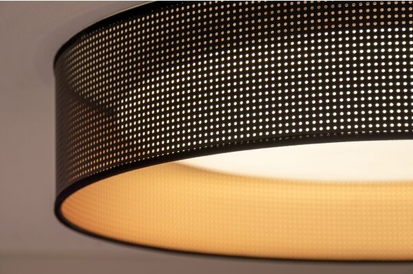 Duolla - LED Stropní svítidlo ROLLER LED/24W/230V pr. 45 cm černá/měděná