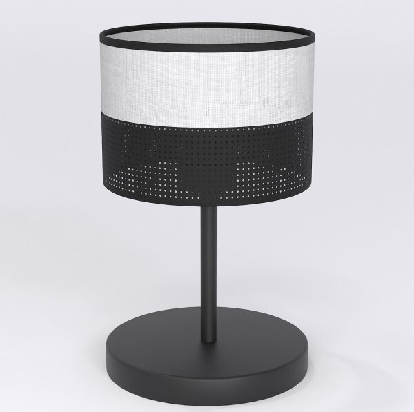 Stolní lampa KARBON 1xE27/15W/230V černá/šedá