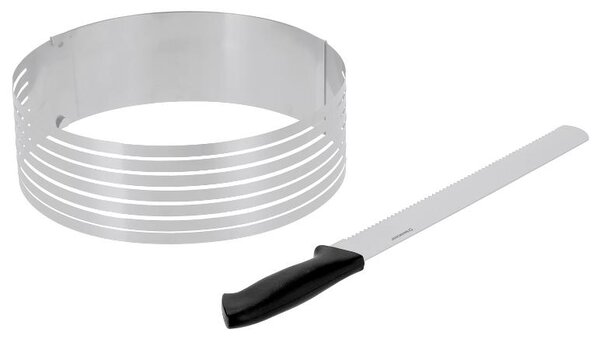 Silvercrest® Lopatka na dort z nerezové oceli / Pomůcka na krájení korpusu dortů (pomůcka na krájení korpusu dortů) (100399555002)