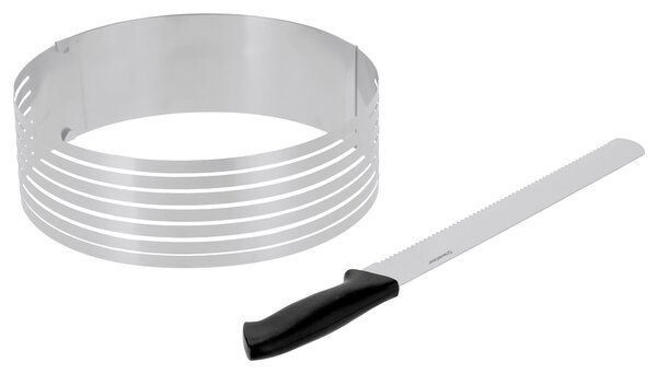 Silvercrest® Lopatka na dort z nerezové oceli / Pomůcka na krájení korpusu dortů (pomůcka na krájení korpusu dortů) (100399555002)