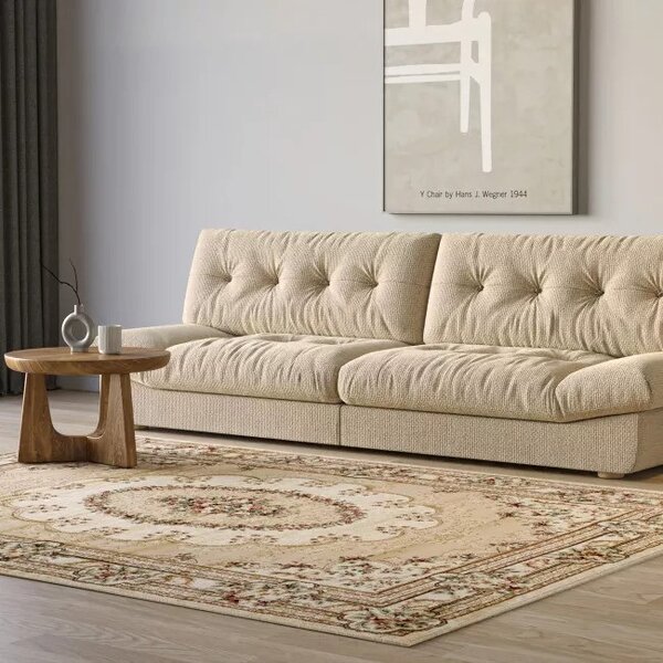 Makro Abra Kusový koberec YESEMEK 5889A krémový Rozměr: 60x100 cm