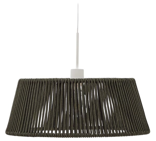 Tmavě zelené závěsné stínidlo Kave Home Aldet 46 cm