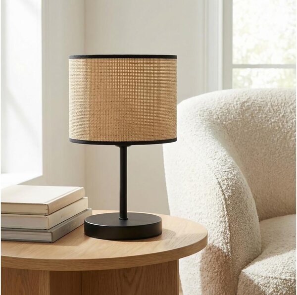 Stolní lampa ECO 1xE27/15W/230V béžová/ratan