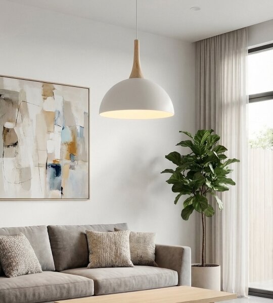 Lustr na lanku NAUTICA 1xGX53/12W/230V bílá