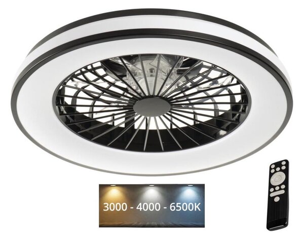 Kanlux 38033-LED Stm. svítidlo s ventilátorem PLAVE 48W/230V 3000/4000/6500K +DO