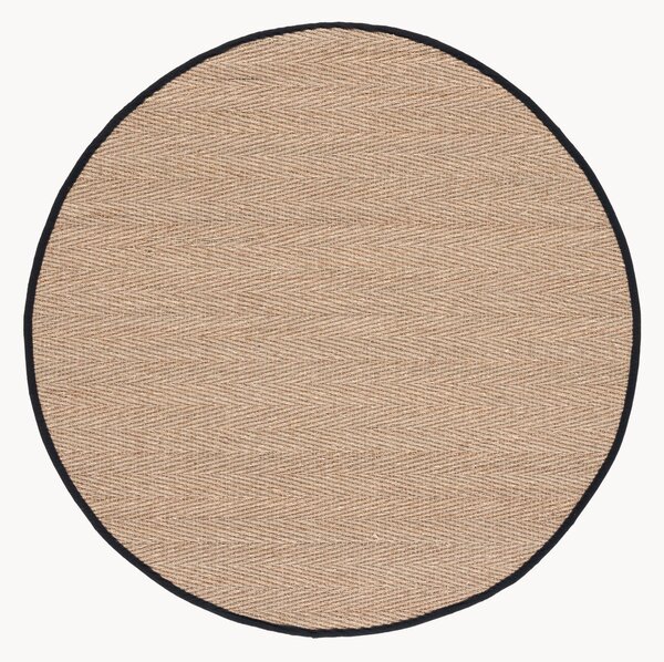 Kulatý koberec's nízkým vlasem z mořské trávy Natural Fibers