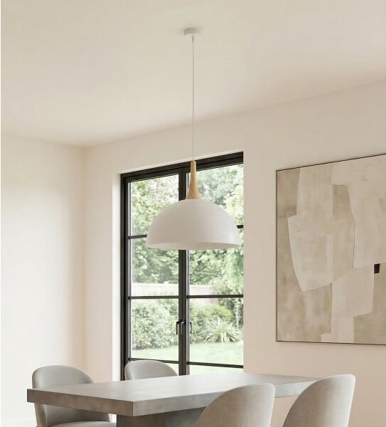 Lustr na lanku NAUTICA 1xGX53/12W/230V bílá