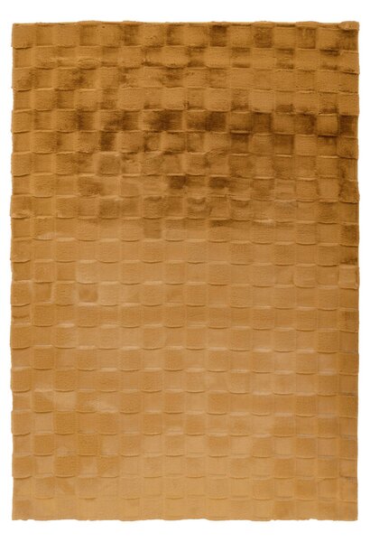 KOBEREC TKANÝ NA PLOCHO, 80/150 cm žlutá Kayoom - Online Only koberce & rohožky, Online Only