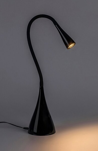 Rabalux 74204 - LED Stmívatelná stolní lampa JEFF LED/4W/230V 3000K černá