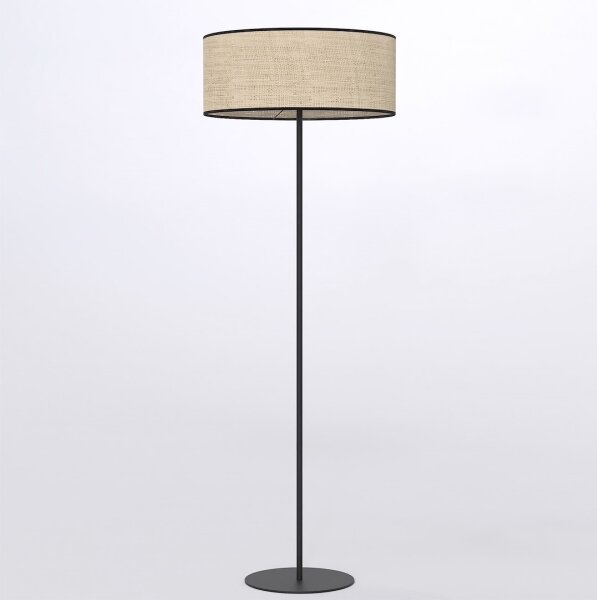 Stojací lampa ECO 1xE27/15W/230V béžová/ratan