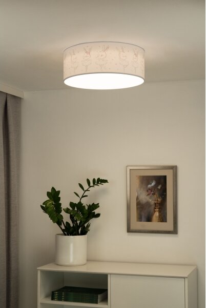 Duolla - LED Dětské stropní svítidlo CORTINA LED/26W/230V pr. 40 cm 4000K