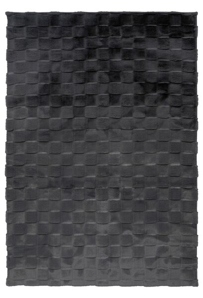 KOBEREC TKANÝ NA PLOCHO, 80/150 cm barvy grafitu Kayoom - Online Only koberce & rohožky, Online Only