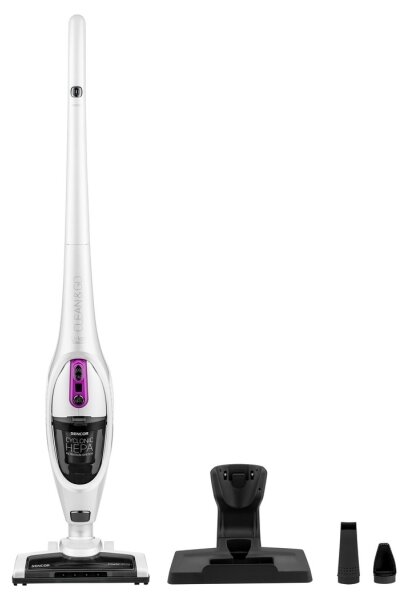 Sencor - Tyčový vysavač 2v1 110W/14,8V 2200 mAh bílá