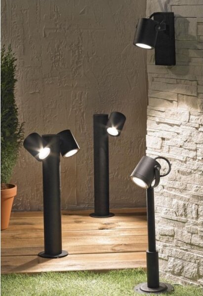 Venkovní lampa PINO 2xGU10/10W/230V IP44 44 cm