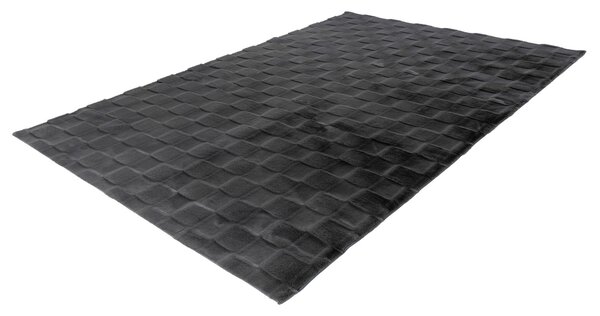 KOBEREC TKANÝ NA PLOCHO, 80/150 cm barvy grafitu Kayoom - Online Only koberce & rohožky, Online Only