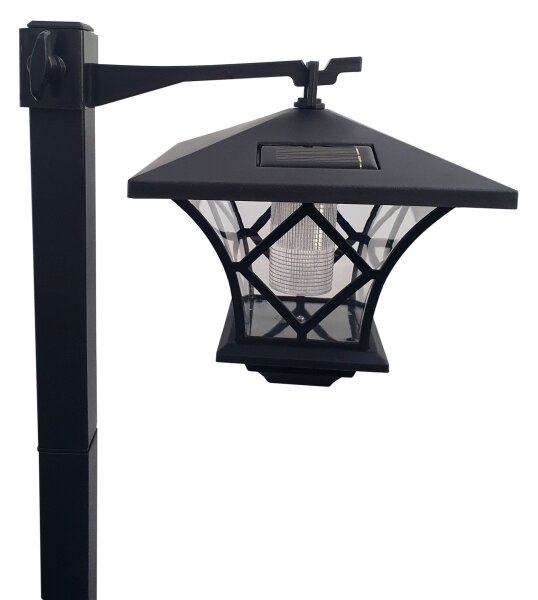 LED Solární venkovní lampa 3v1 LED/1,2V 200 mAh IP44 černá