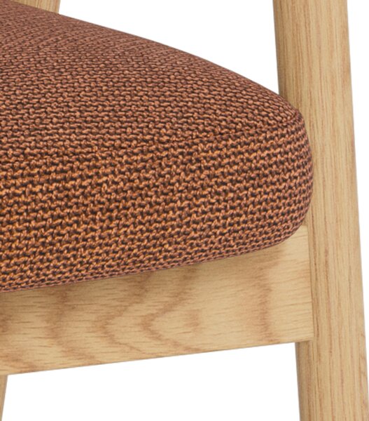 ŽIDLE S PODRUČKAMI, terracotta P & B - Jídelní židle, Online Only