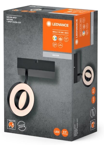 Ledvance -LED Nástěnné bodové svítidlo DECOR SATURN LED/11W/230V 3000/4200/6500K