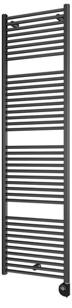 Vertaduro - Koupelnový radiátor s termostatem DENISE 800W 178x50 cm antracit