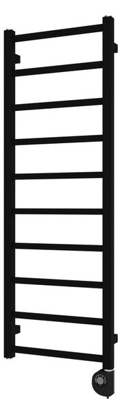 Vertaduro - Koupelnový radiátor s termostatem ZOE 400W 114x40 cm černá