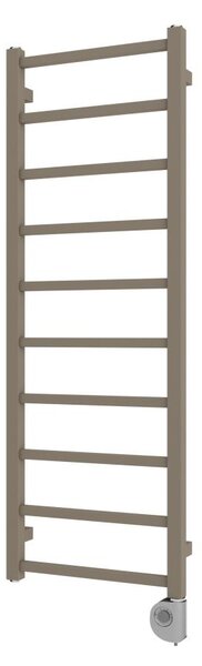 Vertaduro - Koupelnový radiátor s termostatem ZOE 400W 114x40 cm taupe