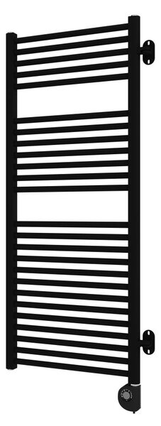 Vertaduro - Koupelnový radiátor s termostatem MEG 600W 118x50 cm černá