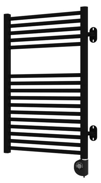 Vertaduro - Koupelnový radiátor s termostatem MEG 400W 78x50 cm černá
