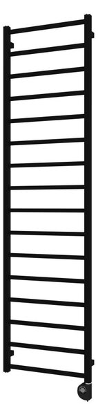 Vertaduro - Koupelnový radiátor s termostatem ZOE 400W 186x50 cm černá