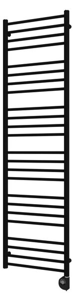 Vertaduro - Koupelnový radiátor s termostatem SIMONE 600W 174x50 cm černá