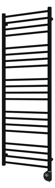 Vertaduro - Koupelnový radiátor s termostatem SIMONE 600W 144x50 cm černá