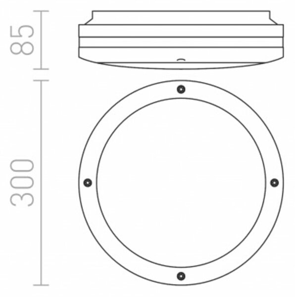 RED - DESIGN RENDL RENDL SONYA 30 stříbrnošedá 230V E27 2x18W IP54 R10362