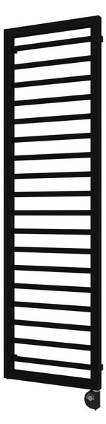 Vertaduro - Koupelnový radiátor s termostatem ADEL 600W 172x50 cm černá
